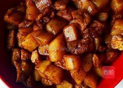 油豆腐土豆炒肉块的做法图解7