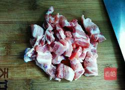 红烧肉焖茄子的做法图解2