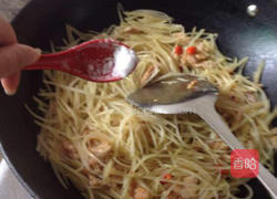 酸辣土豆肉丝的做法图解4