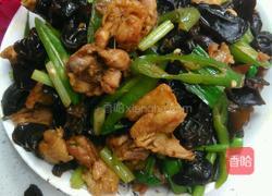 鸡肉炒木耳的做法图解10