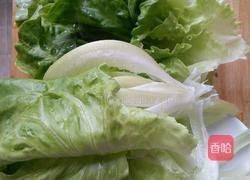 蒜蓉耗油生菜的做法图解1