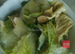 腐皮煮白菜的做法图解7