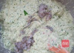 芹菜叶虾仁饼的做法图解7