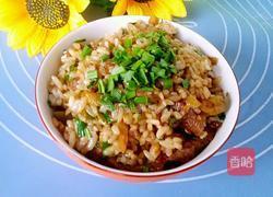榨菜丝炒米饭的做法图解6