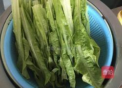 爆炒莴笋叶的做法图解1