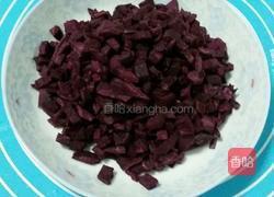 紫薯糯米肉丸的做法图解3