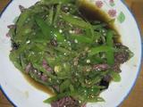 青椒牛肉丝