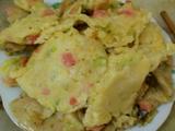鸡蛋火腿饼