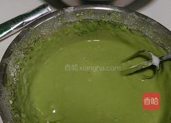 青汁小蛋糕的做法图解4