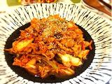 辣白菜炒肉片
