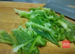 青椒炒羊肉的做法图解4