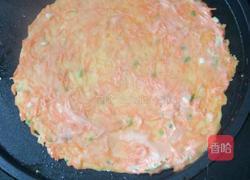 鸡蛋胡萝卜饼的做法图解4