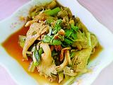 平菇炒肉片