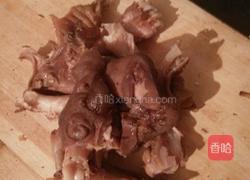 辣炒孜然羊蹄子的做法图解2