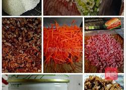 香煎米饭菜饼的做法图解1