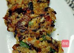 香煎米饭菜饼的做法图解10