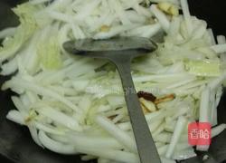 酸辣大白菜的做法图解4