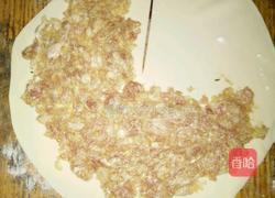 猪肉荠菜三角包的做法图解2
