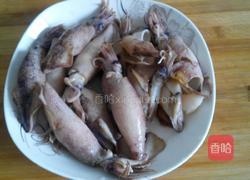 萝卜条炖乌子的做法图解1