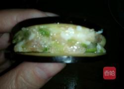蒸茄夹的做法图解3