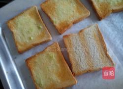 蒜香面包片的做法图解4