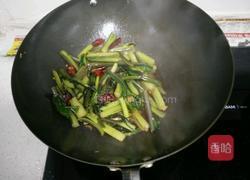 酸辣红菜苔的做法图解4