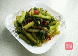 酸辣红菜苔的做法图解6