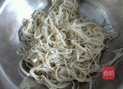 红油金针菇的做法图解3