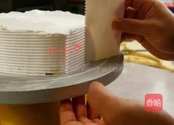 家庭心形蛋糕抹面的做法图解14