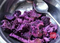 紫薯麻花馒头的做法图解3