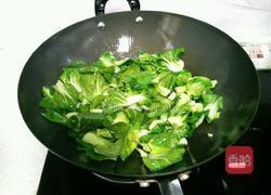 猪油炒小白菜的做法图解3