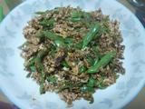虾酱炒豆角