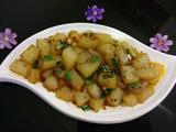炒凉粉