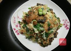 青蒜煎鸡蛋的做法图解5