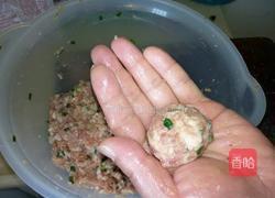 炸丸子的做法图解4