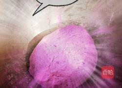 豆浆紫薯芝麻饼的做法图解7