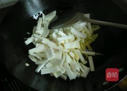 冬菇炒白菜的做法图解4