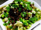 豆豉肉末蒸豆腐