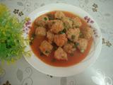 茄汁溜肉丸
