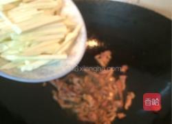 茭白肉丝的做法图解5
