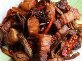 干豆角烧五花肉