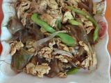 尖椒鸡蛋炒粉皮