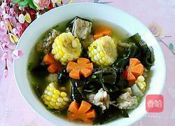 海带玉米排骨汤的做法图解7