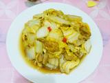 辣白菜炒肉片