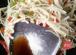 双椒金针菇的做法图解6
