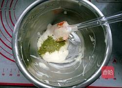 抹茶拉花蛋糕的做法图解12