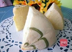 抹茶拉花蛋糕的做法图解18