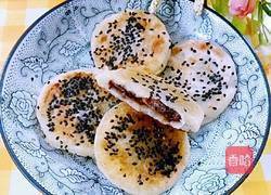 芝麻蜜豆饼的做法图解9