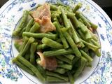 长豆角焖肉