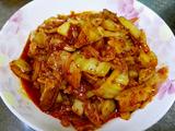 五花肉炒辣白菜